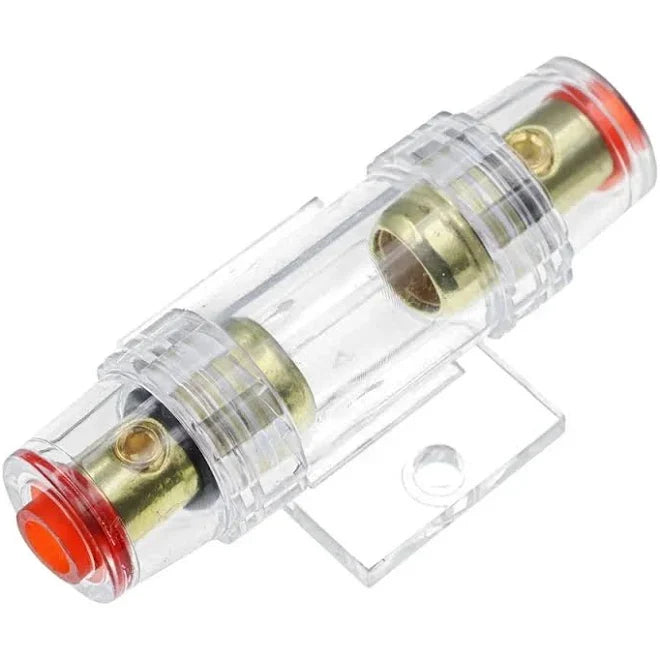 10 AMERICAN TERMINA In-Line AGU Fuse Holder 4/8/10 Gauge AWG In/Out AGH4 4,8.10G