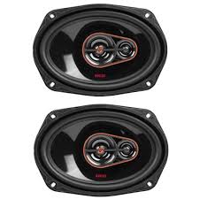 H7693 H752 Front & Rear Door Speaker Fit 2002 2008 Dodge Ram 1500 Bundle