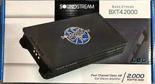 Load image into Gallery viewer, Soundstream BXT4.2000 Bass Xtreme Series 4Ch Amplifier + 8 Gauge Amp Kit