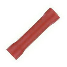 Load image into Gallery viewer, Install Bay RVBC825 Red Vinyl Butt Connector 8 Gauge Package of 25
