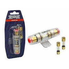 Load image into Gallery viewer, 2 80 Amp Inline AGU Fuse Holder Fits 4, 8 &amp; 10 Gauge Wire