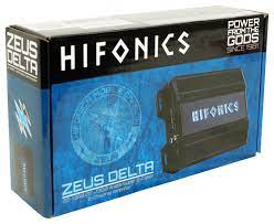 Hifonics ZD-1350.2D 1350W RMS Class-D 2-Channel Car Stereo Amplifier + 4 Gauge Amp Kit