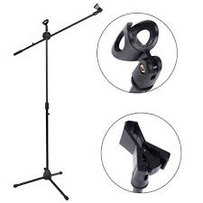 10 MR DJ MS500 Heavy Duty Telescoping Microphone Mic Boom Stand Tripod