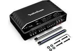 Rockford Fosgate R-300X4 Prime 300W 4-Channel Class D Amplifier + 4 GA Amp Kit