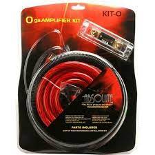 Hifonics ZD-1350.1D 1350 Watt Mono Amplifier 1 Ohm Car Audio Class-D Amp + 4 Gauge Amp Kit