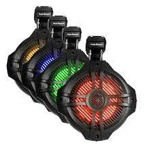 Load image into Gallery viewer, Power Acoustik MWT-65BL 6.5″ Marine Wake Tower Speakers with RGB LED Lights