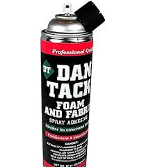Dan Tack Professional Quality Foam & Fabric Spray Glue/Adhesive Big Can 12.00oz