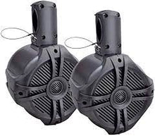 Load image into Gallery viewer, Power Acoustik MWT-80T 8″ Waterproof Marine Wake Tower Speakers Pair Titanium