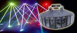 MR DJ STACKER 6 Channel DMX LED Multi-Colored Effect Light Blackout Static Strobe