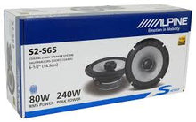 Load image into Gallery viewer, 2 Pair Alpine S2-S65 Car Audio 6 1/2" 320W Speakers + 20' Speaker Wire Package