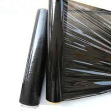 Load image into Gallery viewer, Absolute SW182B 2 Rolls Black Hand Stretch Plastic Film Pallet Shrink Wrap 18" Wide, 1500 SQ FT 80 Gauge