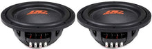 Load image into Gallery viewer, 2 DC Sound DSW2000 10" Shallow-Mount Subwoofer 2000W + Ported Box + 8G Amp Kit