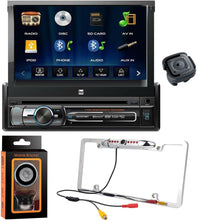 Load image into Gallery viewer, Dual Electronics XDVD176BT 7" LED Backlit Touchscreen LCD Single DIN Car Stereo + Absolute CAM1500S Rear Camera Back up + Magnet Phone Holder