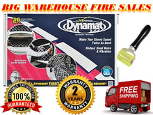 Load image into Gallery viewer, Dynamat 10455 Xtreme Bulk Pack 36 SQ FT (9 Sheets) Sound/Vibration Damping for an Entire Car + Roller
