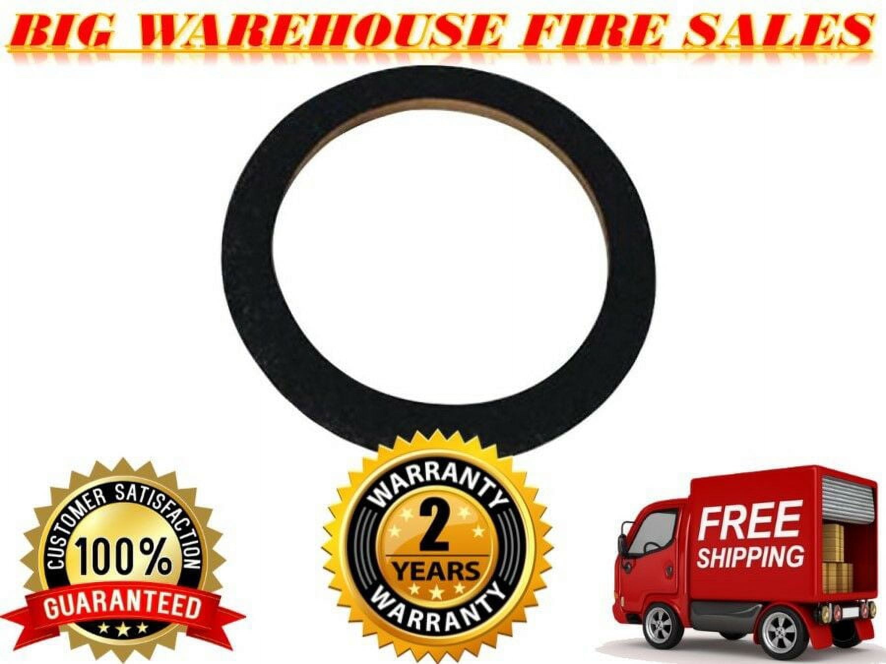 15" Black Carpeted MDF Car Stereo Speaker Woofer Subwoofer Sub Ring Spacer