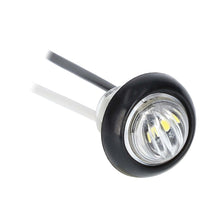Load image into Gallery viewer, Heise Trailer HE-TR7503 Round White Marker/Clearance Light - .75 Inch, 3 LED
