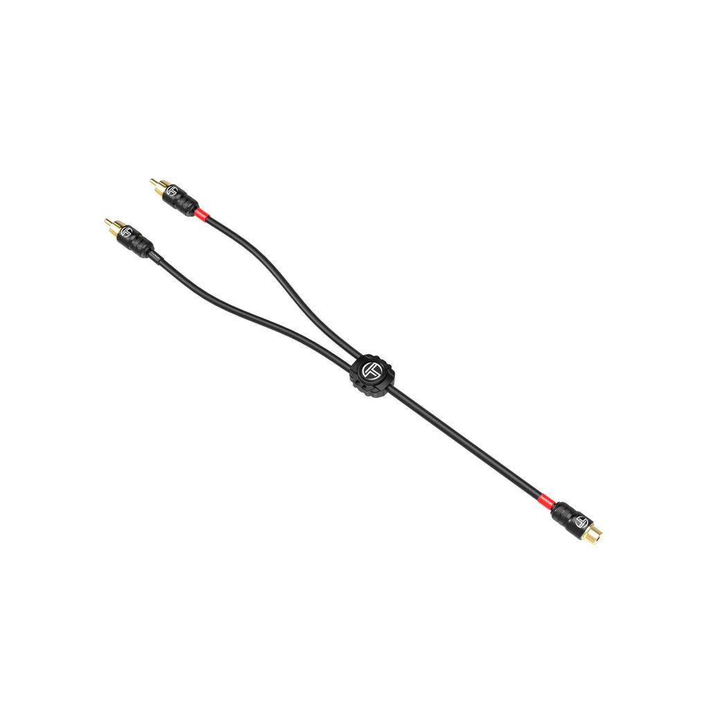 Tsunami TSX-Y1 1 Female To 2 Male Y Adapter RCA Cable