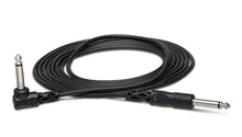 Load image into Gallery viewer, Hosa CPP-103R, 1/4" TS to Right-angle 1/4" TS Unbalanced Interconnect Cable - 3 Feet