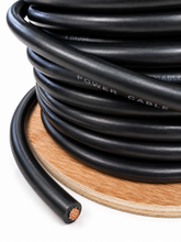 Load image into Gallery viewer, Absolute PROP4G50BK Pro Series Black 50 Feet 4 Gauge Ultra Flexible Power/Ground Battery Amp 12V Cable Wire