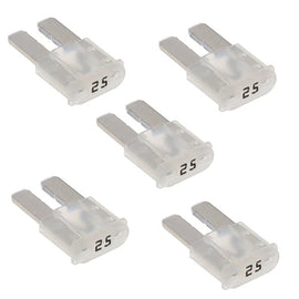 Install Bay E-ATR25 25A 2 Leg Micro ATR Fuses - Pack of 5