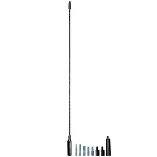 Load image into Gallery viewer, Metra 44-RMF2 Black Spiral 1-section Replacement Antenna Mast - 17 Inch