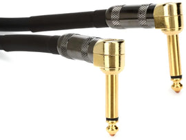 Mogami PP PEDAL RR 03 3 PK Platinum Guitar 03RR Right Angle to Right Angle Pedal Cable - 3 foot