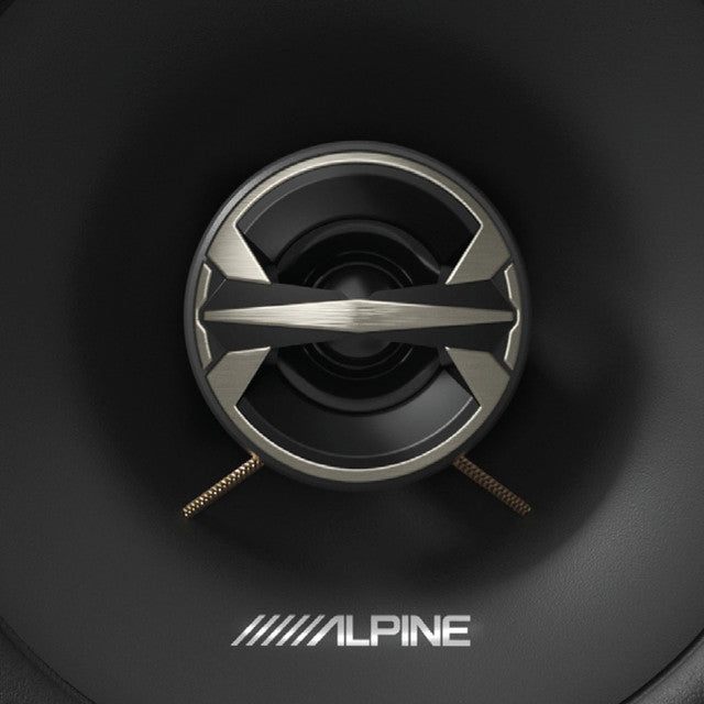 Alpine EL-E65-G 320W Peak 6.5" EL Series 2-Way Coaxial Car Speakers