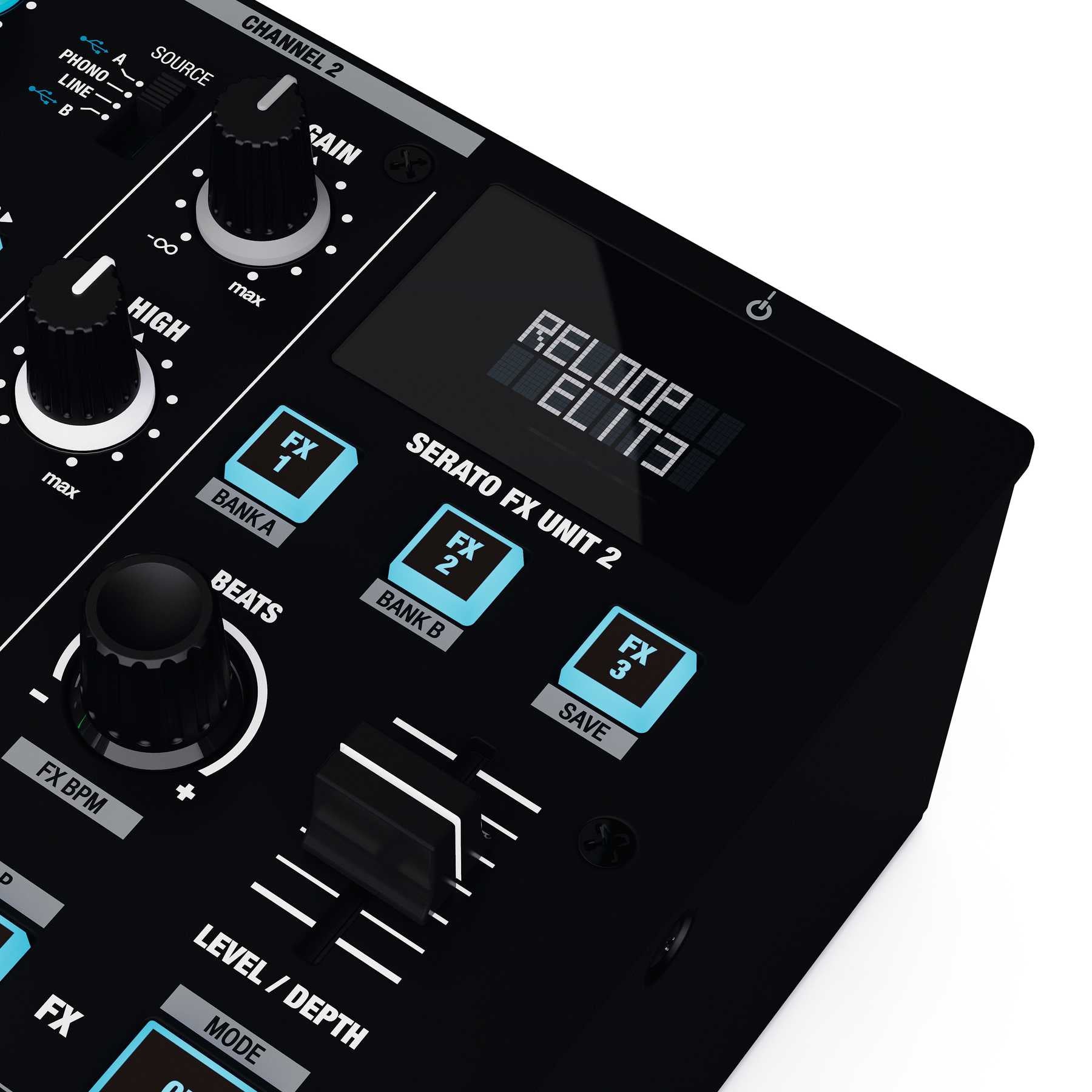 Reloop ELITE  High Performance DVS Mixer for Serato DJ Pro