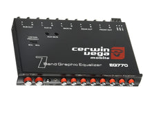 Load image into Gallery viewer, Cerwin Vega EQ770 7-Band Graphic Equalizer with Auxiliary Input+ Free Absolute Electrical Tape+ Phone Holder