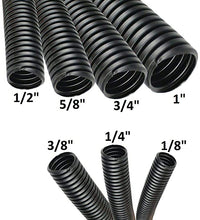 Load image into Gallery viewer, American Terminal 70 feet (7 x 10 feet) 1/8" 1/4" 3/8" 1/2" 5/8" 3/4" 1" inch split wire loom conduit tubing