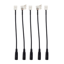 Heise HE-3528QC DC Female Quick Connect for 3528 LEDs - 5-Pack