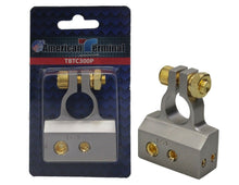 Load image into Gallery viewer, A/T 2/ 4 / 8 Gauge AWG Car Battery Terminal Chrome Positive