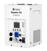 Load image into Gallery viewer, Colorkey CKU-7703-KIT Cold Spark Machine Bundle 2 Dazzlers with Road Case - White