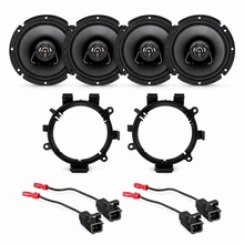 Load image into Gallery viewer, Cerwin Vega XED62 6.5” Front &amp; Rear Speaker Harness Package Fit 1999-06 GM 4 Door