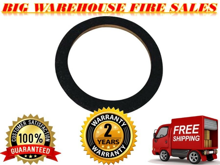 10" Black Carpeted MDF Car Stereo Speaker Woofer Subwoofer Sub Ring Spacer