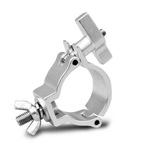 Load image into Gallery viewer, Galaxy Stage GS-C113PS Mini Light Duty Clamp Silver Lightweight Truss Mount Clamp for Lighting Fixtures