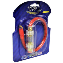 Load image into Gallery viewer, Absolute USA AGHPKG4RD 1 ft 4 Gauge 60A, AGU Electrical Fuse