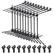 Load image into Gallery viewer, 10 MR DJ MS500 Universal Heavy Duty Telescoping Microphone Mic Boom Stand, Tripod
