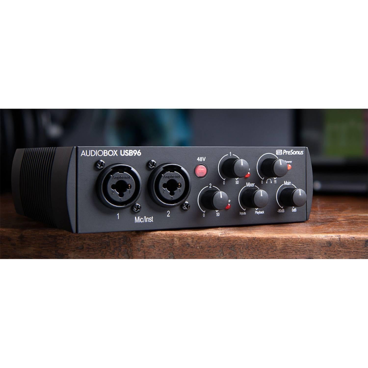 Presonus AudioBox USB 96 - 25th Anniversary Edition 2x2 USB Recording System