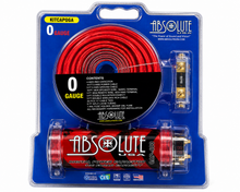 Load image into Gallery viewer, Absolute KITCAP0GARD 0 Gauge Amplifier Installation Kit &amp; 4 Farad Digital Capacitor Package