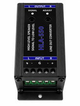 Load image into Gallery viewer, Absolute HLA550 2 Channel High Level to Low Converter Line Output w/ Ground Loop