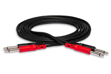 Load image into Gallery viewer, Hosa Stereo Interconnect Cable, Dual 1/4 in TS to Same