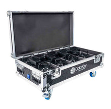 Load image into Gallery viewer, Colorkey CKW-6028-KIT, Mobilepar Mini Hex 4 Uplights 8-Pack Bundle with Charging Road Case