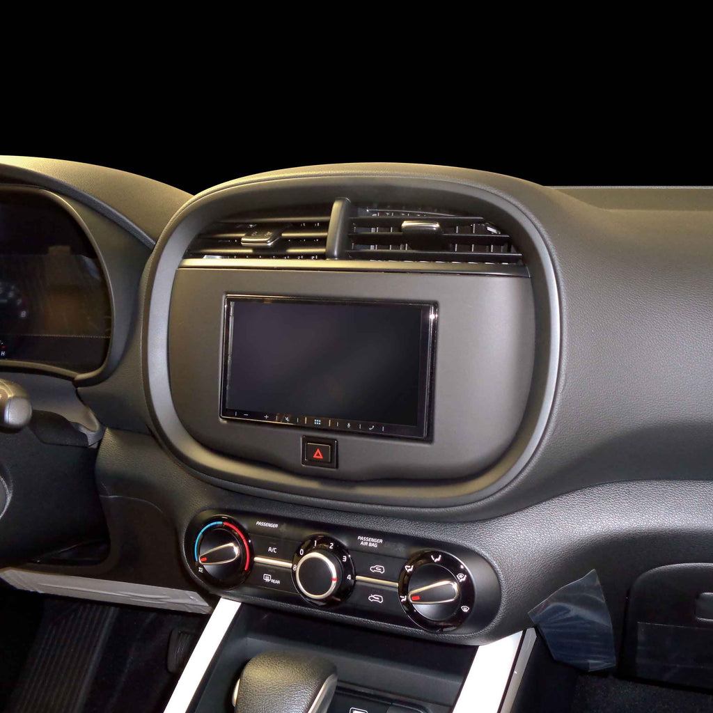 Metra 99-7397B Single 2" or Double 4" Car Stereo Dash Kit - Compatible Fits for Kia Soul (Non-NAV) 2020-Up