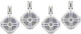 2 Absolute MPS65W Wake Board Speakers<br/>Marine RV 6.5