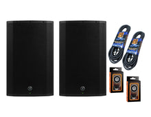 Load image into Gallery viewer, 2 Mackie Thump215XT 15" Advanced Power Loudspeaker + 2 MR DJ Cables + Absolute Mobile Phone Holder