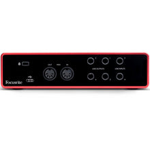 Load image into Gallery viewer, Focusrite Scarlett 4i4 3rd Gen 4-in, 4-out USB Audio Interface Bundle with 4 3' XLR-XLR Cable &amp; Certified headphone