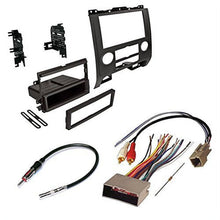 Load image into Gallery viewer, Patron Compatible with Ford 2008-2012 Escape car radio stereo radio kit dash installation mounting w/ wiring harness and radio antenna