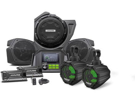 Alpine PSS-PRZR Complete 9-Speaker 600W RMS Weather-Resistant Sound System