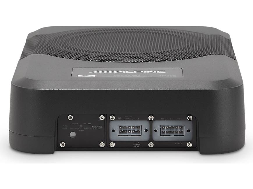 Alpine PWE-S8-MRN 240W Loaded Single 8" Amplified Marine Enclosure